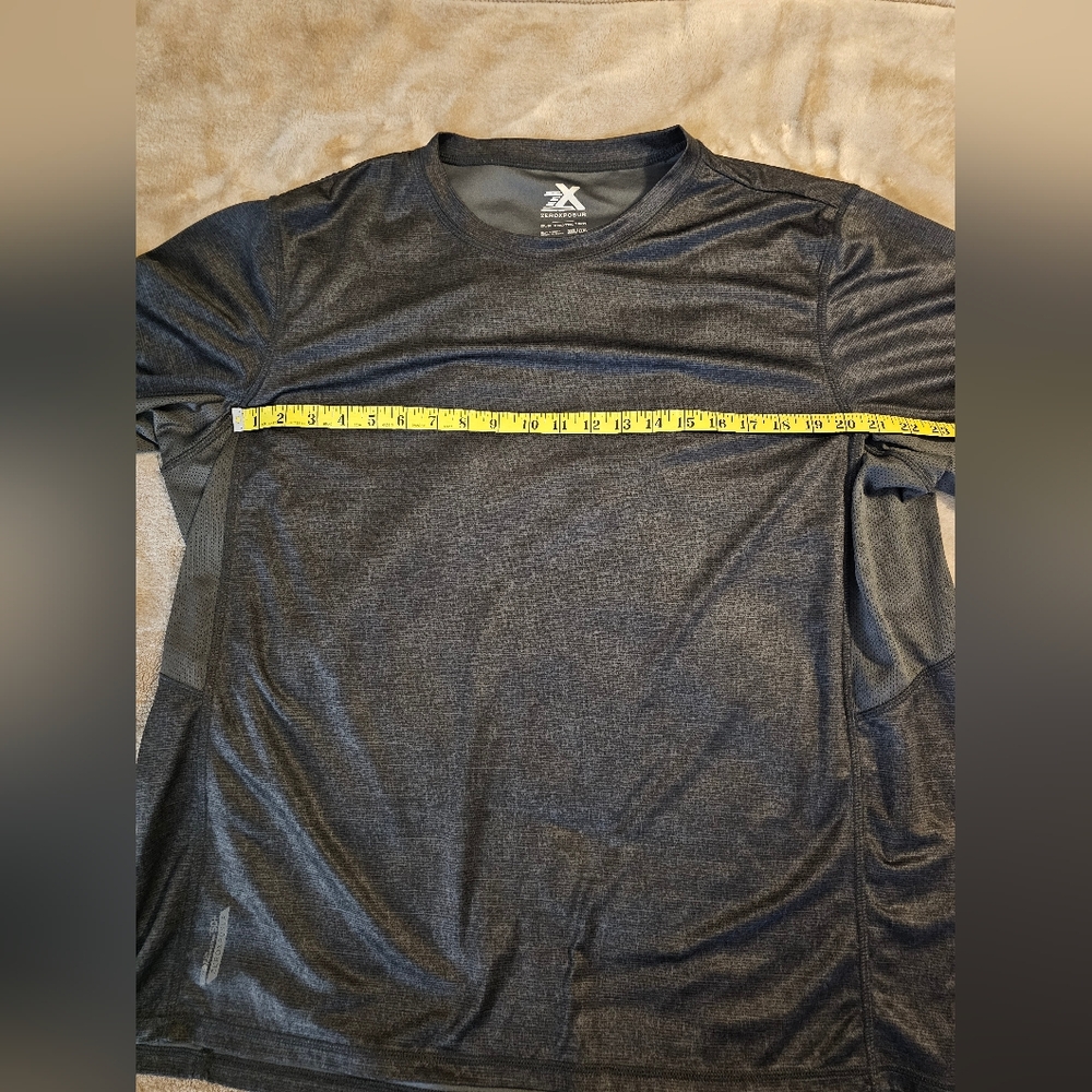 Zeroxposur 3XL Gray Short Sleeve Performance Tee - Picture 2 of 5
